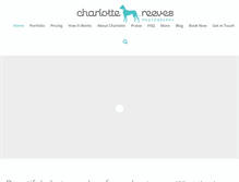 Tablet Screenshot of charlottereeves.com.au